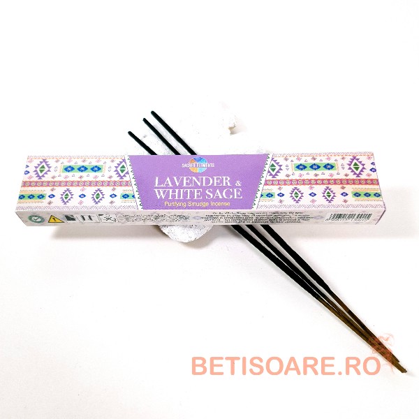 foto cutie betisoare parfumate lavender and white sage